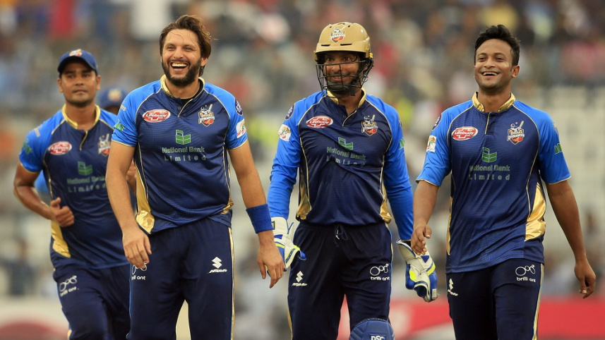 Afridi-Sangakara-Shakib