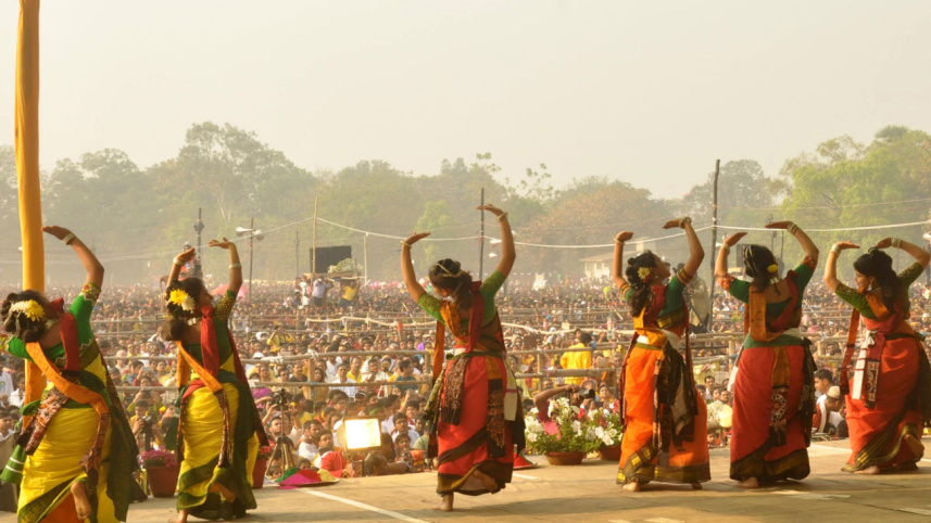 Holi festival in West Bengal