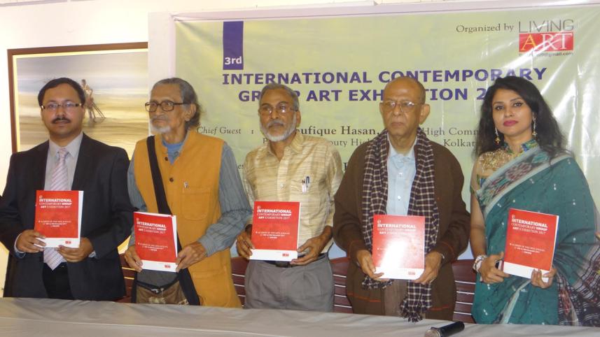 ভারত-বাংলাদেশের শিল্পীদের চিত্র প্রদর্শনী