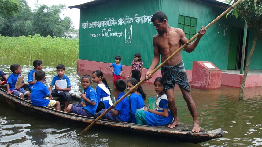 Lalmonirhat flood