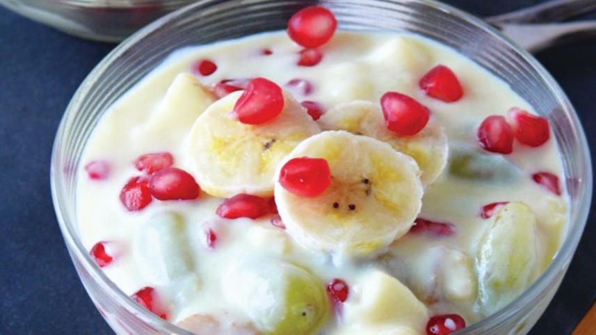 mixed-fruit-custard