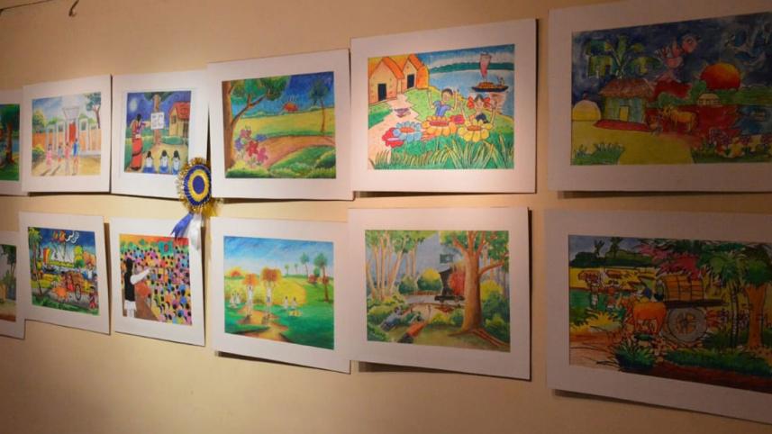 Painting show in Kolkata