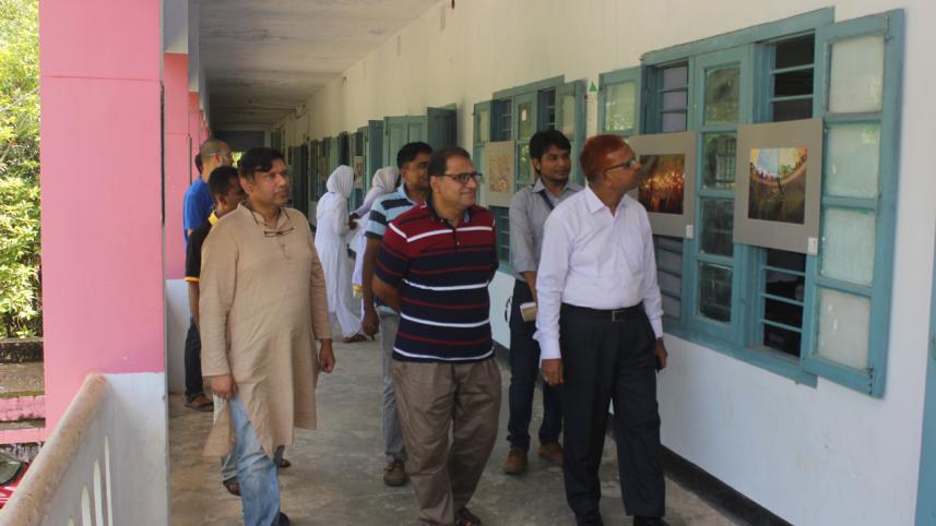 Photo show at Cox's Bazar Govt College