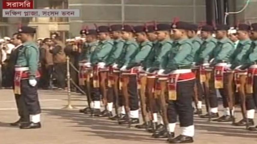 Syed Ashraf guard of honour