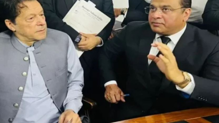 imran with his lawyer salman