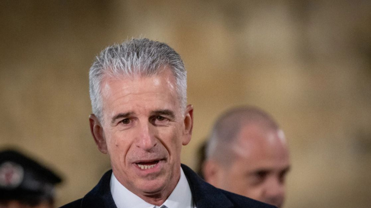 বিদায়ী মোসাদ প্রধান ডেভিড বার্নিয়া। ফাইল ছবি: রয়টার্স