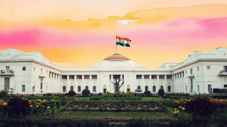 ভারতের লোকসভা ভবন। প্রতীকি ছবি: আনোয়ার সোহেল/স্টার গ্রাফিক্স