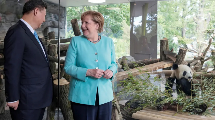Xi and Merkel