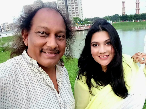 karina with father