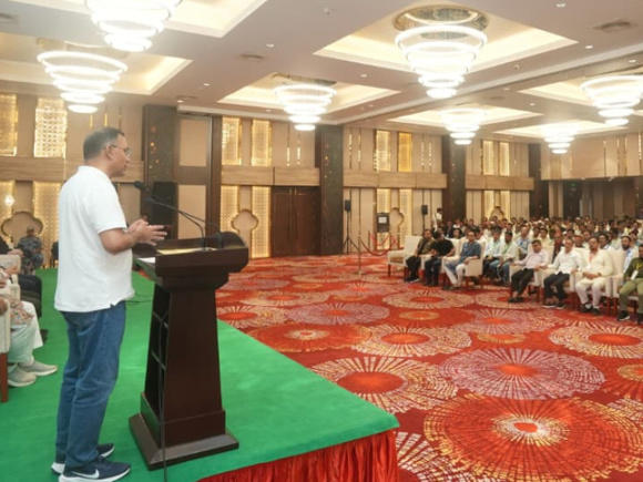 অনুষ্ঠানে বক্তব্য দিচ্ছেন প্রধানমন্ত্রী তারেক রহমান। ছবি: প্রধানমন্ত্রীর কার্যালয়