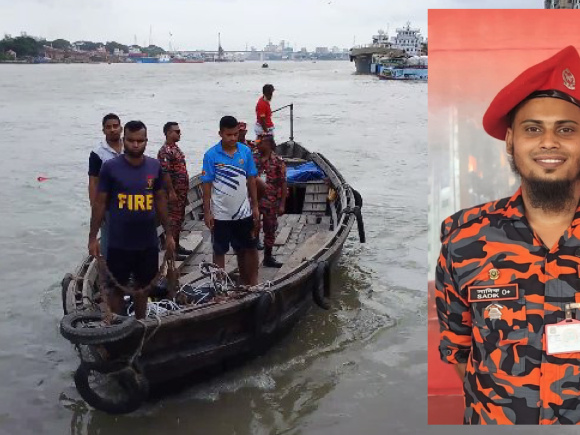 ৮ ঘণ্টা পর মিললো নিখোঁজ ফায়ার সার্ভিসের ডুবুরির মরদেহ