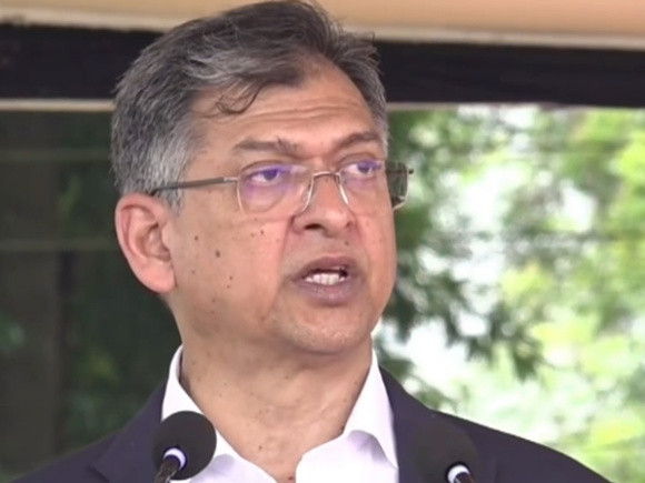 বক্তব্য দিচ্ছেন স্বরাষ্ট্রমন্ত্রী সালাহউদ্দিন আহমদ। ছবি: ভিডিও থেকে নেওয়া