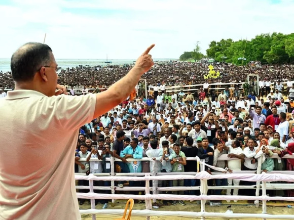  অনুষ্ঠানে বক্তব্য দিচ্ছেন প্রধানমন্ত্রী তারেক রহমান। ছবি: প্রধানমন্ত্রীর কার্যালয়