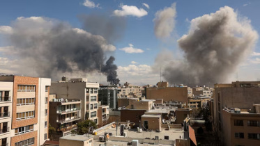 ইরানে মার্কিন হামলা। ছবি: রয়টার্স