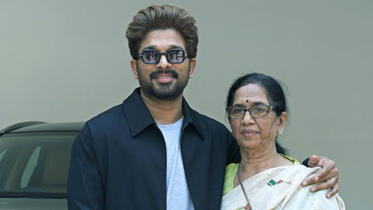 allu arjun and his mother