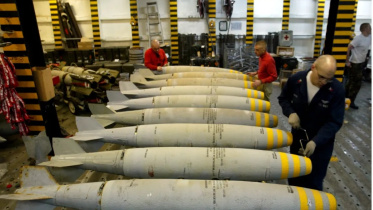 ইসরায়েলকে ২০ হাজার বোমা পাঠাচ্ছে যুক্তরাষ্ট্র। ছবি: আল জাজিরা