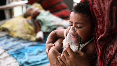 হাম আক্রান্ত শিশু