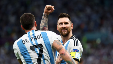 Messi and De Paul