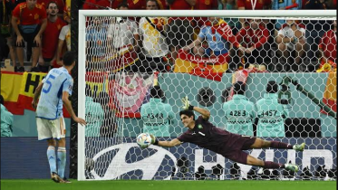 Spain penalty miss