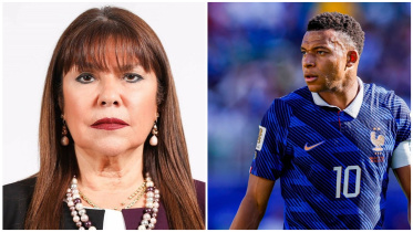 Kylian Mbappe & Paraguayan senator,