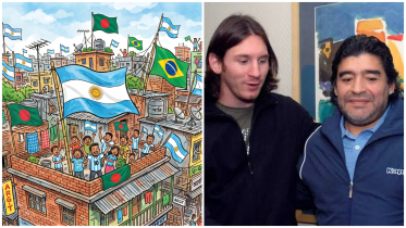 messi and maradona
