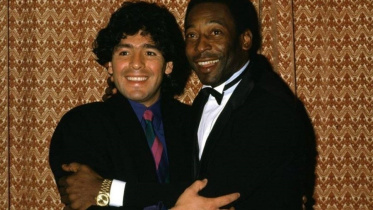diego maradona & pele