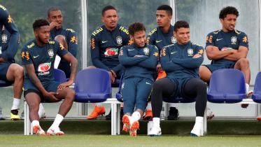  Neymar and Thiago Silva 