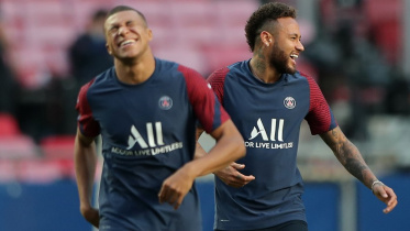 Kylian Mbappe and Neymar