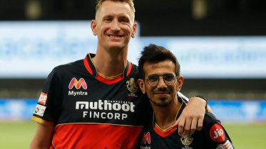 Yuzvendra Chahal of Chris Morris