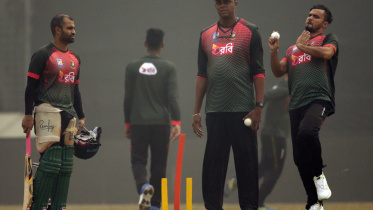 Bangladesh Cricket Team Practice 