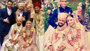Anushka Sharma and Virat Kohli weeding dress