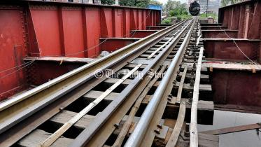 Bamboo in Railway