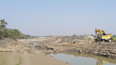 Canal excavation