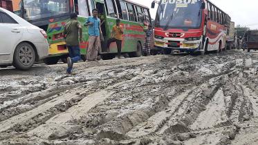 Dhaka Tangail highway