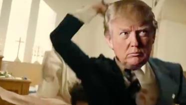 Fake Trump shooting