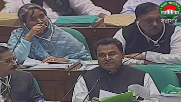 finance minister at Parliament