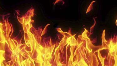 মিরপুরে বিআরটিসি বাসে আগুন