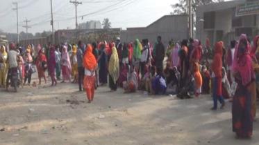 Garment Worker Unrest & Road .JPG