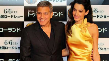 George Clooney and Amal Clooney