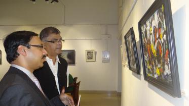 ভারত-বাংলাদেশের শিল্পীদের চিত্র প্রদর্শনী