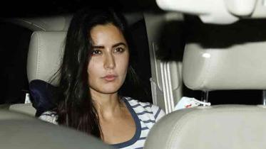 Katrina Kaif at Salman khan house