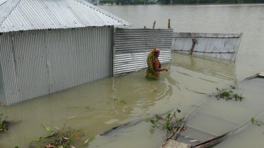 Lalmonirhat flood