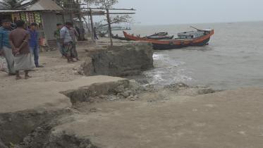 Meghna erosion