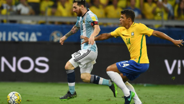 messi and thiago silva