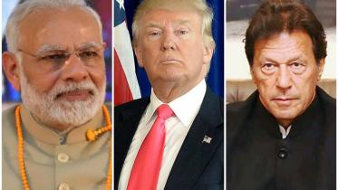 Modi Trump and Imran