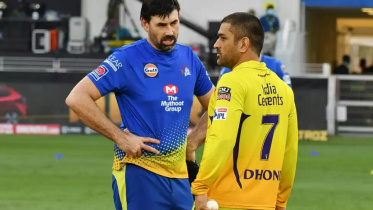 MS Dhoni & Stephen Fleming