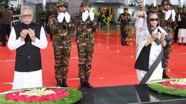 President and PM pay tribute