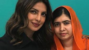 Priyanka Chopra and Malala Yousufzai