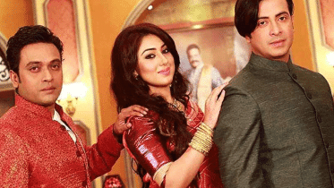 Shakib Khan with Apu Biswas_Rajniti