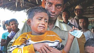Rohingya refugee Child
